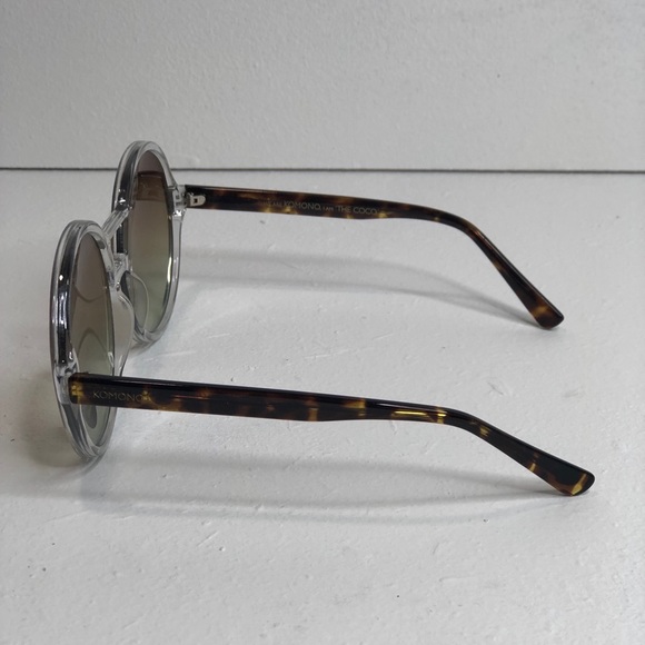KOMONO Coco Clear/Tortoise Sunglasses (NEW… - Picture 6 of 9